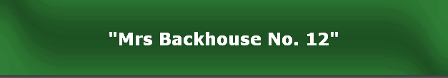 "Mrs Backhouse No. 12"