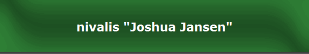 nivalis "Joshua Jansen"
